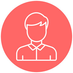 Character Male Icon Style