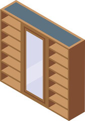 Furniture renovation icon isometric vector. Home apartment. Building remodel