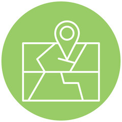 Gps Navigation Icon Style
