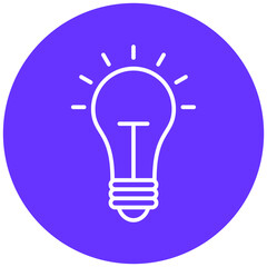 Fototapeta premium Idea Icon Style