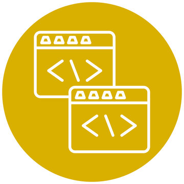 Code Refactoring Icon Style