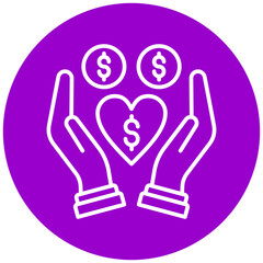 Philanthropy Icon Style