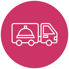 Food Truck Icon Style