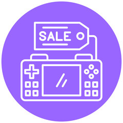 Black Friday Sale Icon Style
