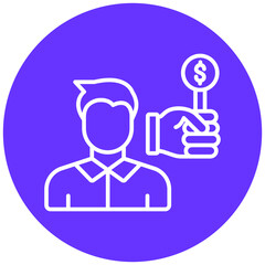 Auction Guest Male Icon Style