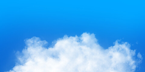 Cloud. White cloudiness, mist or smog background.