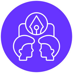 Collaborative Design Icon Style