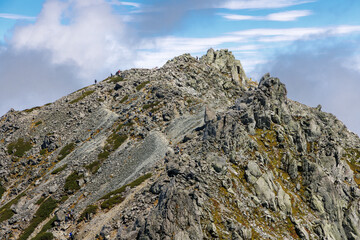 初秋の富山県室堂の景色・黒部立山アルペンルート