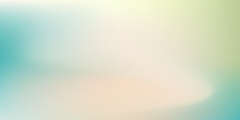 Gentle fresh gradient with waves of different colors. Complex gradient of different colors, horizontal image. Vector gradient suitable for the Internet and printing.