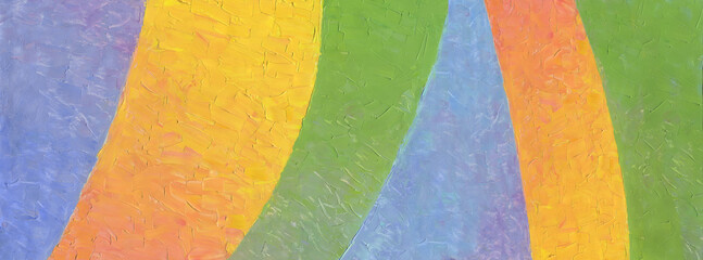 Rainbow abstract backgroun oil paint textures for textured wallpaper, art print, pattern, etc. High detail.	
