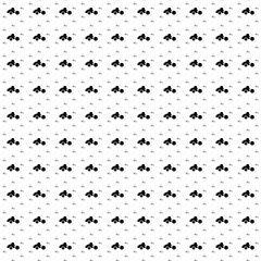 Square seamless background pattern from geometric shapes are different sizes and opacity. The pattern is evenly filled with big black road roller symbols. Vector illustration on white background