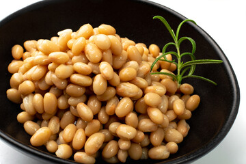 White Kidney Beans Isolated