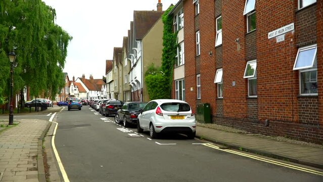 Street Oxford City England UK