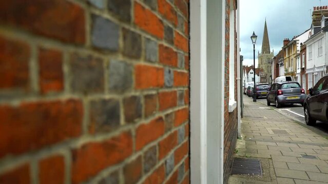 Street shot in oxford city england UK