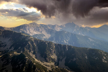 Koncheto and Vihren peak, Pirin, Bulgaria