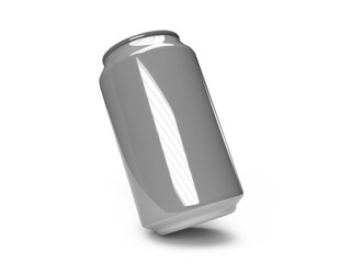 Soda Drink Can 3D Illustration Mockup Scene