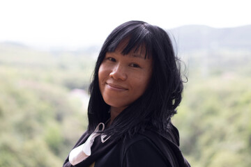 portrait of a woman.