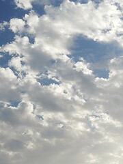 Fototapeta premium blue sky with clouds