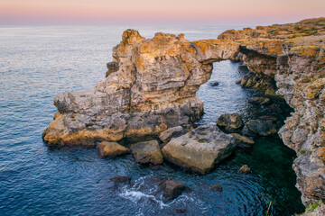 Tyulenovo arch, Black sea, Bulgaria