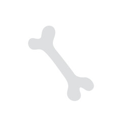 Cute vector bone doodle clip art