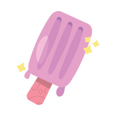 Ice cream vector illustration isolated on white background