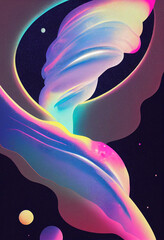 Abstract Space Art