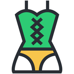Bikini Vector Icon