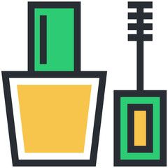 Nail Polish Vector Icon