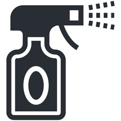 Sprayer Bottle Vector Icon