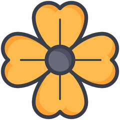 Clover Vector Icon