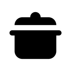 Cooking Pan Flat Vector Icon