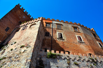 Guglielmi Castle probably built in the 15th century montalto di castro viterbo italy
