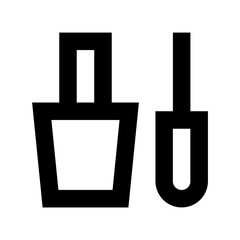 Nail Polish Vector Icon