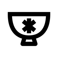 Spa Bowl Vector Icon