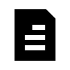 Document Vector Icon