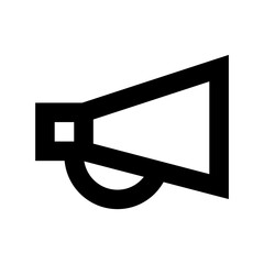 Bullhorn Vector Icon