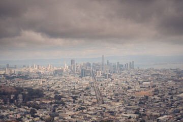 View of the city of San Francisco, California
