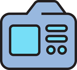 camera icon illustration