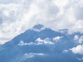 mountains in south tyrol  in city Meran, Italy
