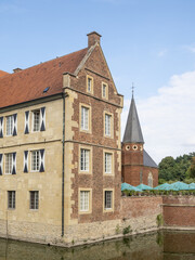 The old Castle Huelshoff in Germany