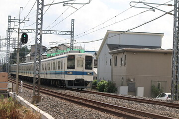 Fototapeta na wymiar 東武鉄道の電車