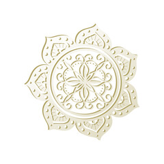 ornamental sun, vector illustration 