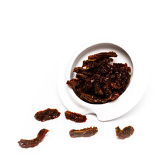 Traditional hungarian Dried tomato, fruit