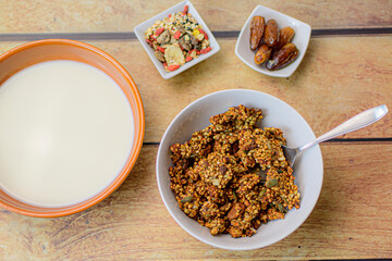 Colazione con granola