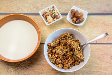 Colazione con granola