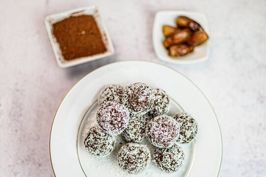 Powerball cocco cacao e datteri