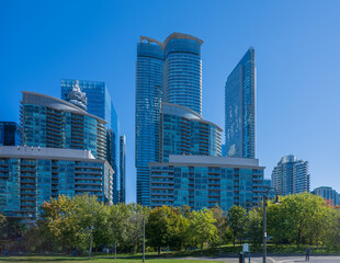 Buildings in downtown Toronto