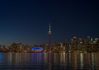 Obraz premium night view of the city