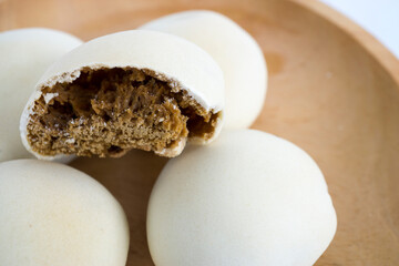 Ndog Bulus is a typical Indonesian snack that is shaped like an endog Egg filled