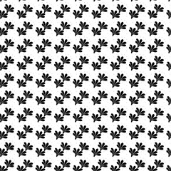 Flower seamless pattern set. Organic Matisse shapes. Natural earthy color floral underwater life. Abstract seaweed camouflage background. Modern floating wavy geometry. Random layered hand-drawn art.